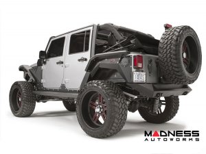Jeep Wrangler JL Fender Flares - Fab Fours - Rear - Fender Liner For Base System - 4 Door